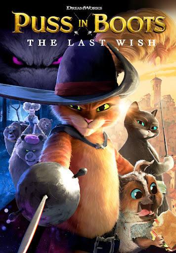 (Puss in Boots: The last wish poster)